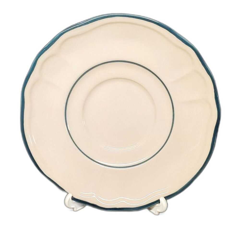 Epoch Apple Blossom Scalloped Edge Saucer 6"